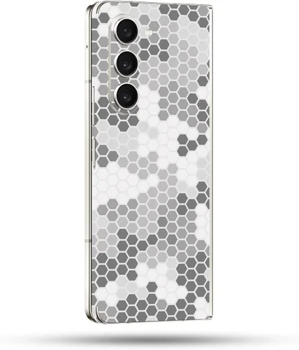 Vista 6 de MightySkins Skin compatible con Samsung Galaxy Z Fold 5 - Puppy Fall Funda protectora de vinilo duradera y única Fácil de aplicar, quitar