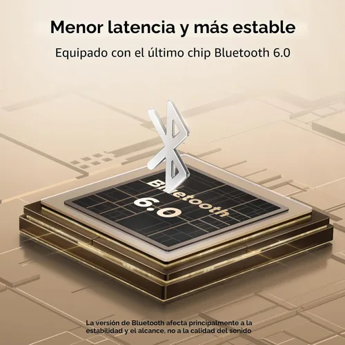 Vista 4 de UGREEN Receptor Bluetooth 6.0 con LDAC, adaptador de audio inalámbrico de alta resolución con baja latencia, para estéreo
