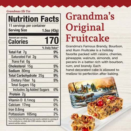 Vista 2 de Pastel de fruta de Grandma