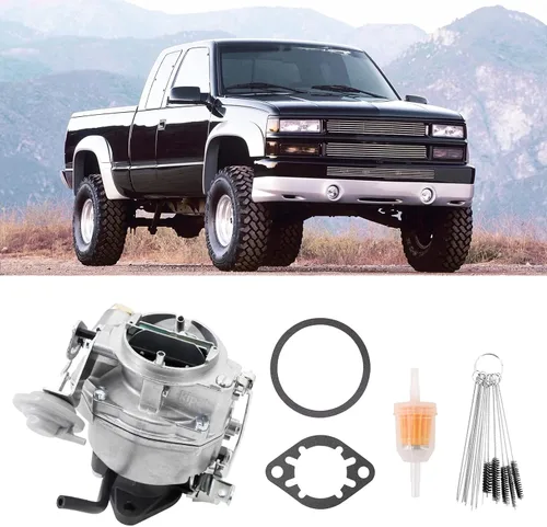 Vista 2 de KIPA Reemplazo del carburador para Rochester BV chevy truck 230ci 250ci 6 cilindros motores 7016322 7023011 con junta