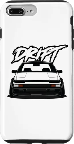 Vista 12 de iPhone 12 Pro Max JDM Drift Anime Manga Car Hachiroku, una funda de carreras para autos de postura 86