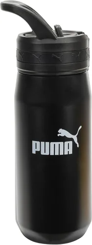 Vista 16 de PUMA Botella de agua de acero inoxidable aislada de 18 onzas unisex para adultos con pajilla y asa de transporte