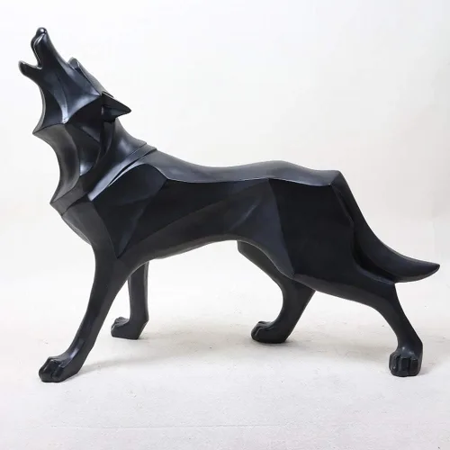 Vista 8 de ASNOMY Figurina de Toro de Poliresina para Decoración del Hogar, Esculturas Abstractas, Decoración del Hogar con Ornamento de Animal Original