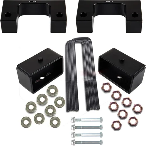 Vista 10 de SCTIOO Kit de nivelación de elevación delantera de 2 pulgadas trasero de 1 pulgada para Chevrolet Silverado 1500 2007-2023 Kit de elevación