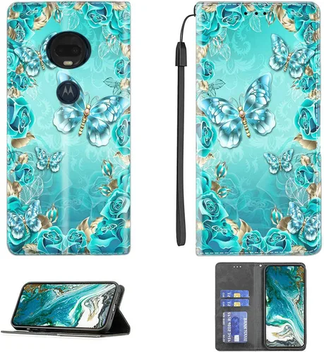 Vista 40 de jioeuinly ATT Motivate 2 - Funda compatible con ATT Motivate 2, funda con soporte abatible y cierre magnético DJS