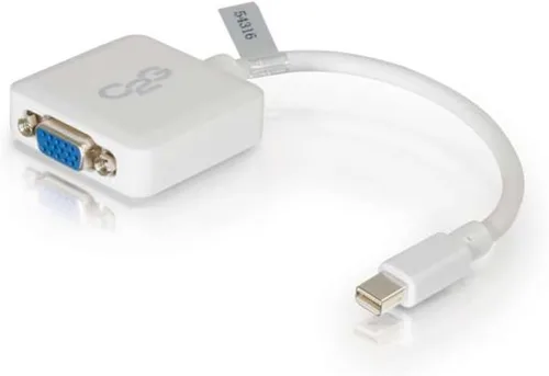 Vista 12 de C2G Mini Display Port Adapter, Display Port to DVI, Macho a Macho, Negro, 3 Pies (3.0 ft), Cables to Go 54334