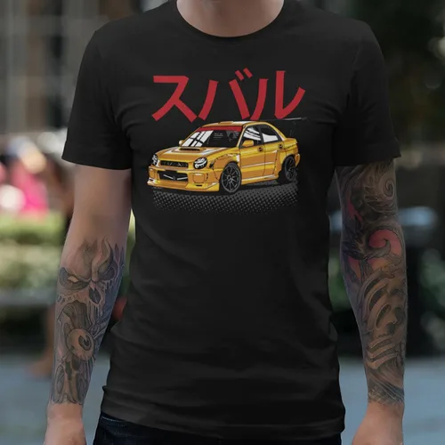 Vista 29 de Subie Generation Cars - Camiseta de manga corta para adultos, mecánico japonés de carreras, regalo para amantes de los automóviles, entusiastas