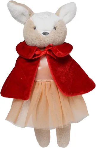 Vista 8 de Manhattan Toy Clara's Closet - Juego de 11 piezas portátil de peluche de ciervos para niños de 3 años en adelante