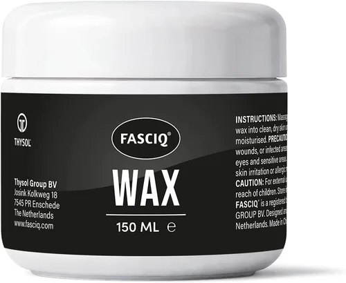 Vista 2 de FASCIQ® Cera para fascia Producto 100% natural Fascia emoliente Terapia de liberación miofascial Perfecto para IASTM Sin perfume