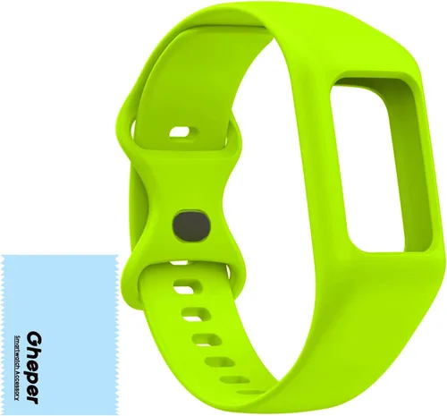 Vista 16 de Correa de reloj suave compatible con Fitbit Charge 6, Charge 5, Charge 4, Charge 3/3SE, correa de muñeca de silicona protectora todo en uno, correa