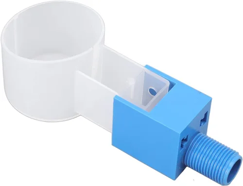 Vista 9 de Válvula de control de nivel de agua de 1/2 pulgada Válvula de flotador automática ABS de rosca G1/2 para piscina de ganado, evita el desbordamiento