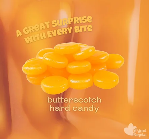 Vista 3 de A Great Surprise Caramelo duro de mantequilla prémium – 4 libras – Botones de caramelo de caramelo envueltos individualmente – Caramelo clásico