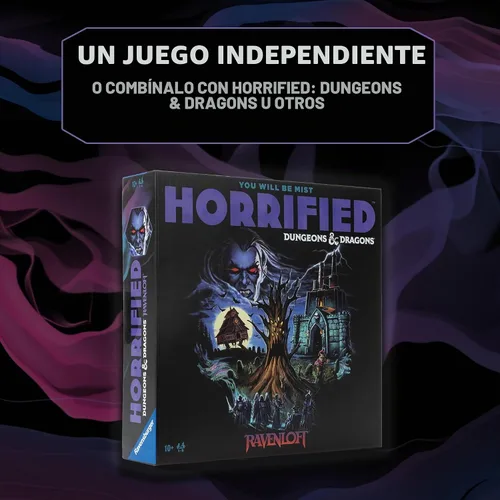 Vista 3 de Ravensburger Horrified: Dungeons & Dragons Ravenloft Strategy Game