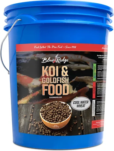Vista 10 de Blue Ridge - Alimento para peces Koi de trigo con agua fría, pellets de 3