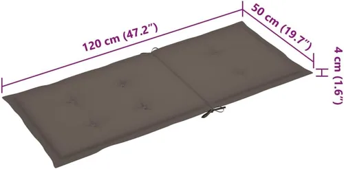 Vista 9 de Mecedora con cojín Sillas de comedor de bambú Sillas para comedor Sillas para Comedor para patio, playa, picnic estudio