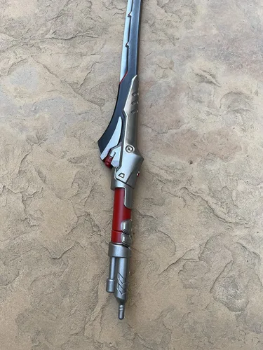 Vista 3 de 41" Fantasía Evil Ghost Game Cosplay Espada Espuma Réplica Props Disfraz LARP Blade