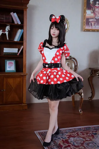 Vista 6 de Disguise Disfraz de Minnie Mouse de Disney Glam para mujer
