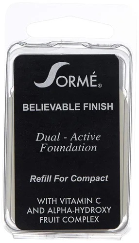 Vista 2 de Sorme' Treatment Cosmetics Believable Finish - Recambio de base doble activa, gamuza beige
