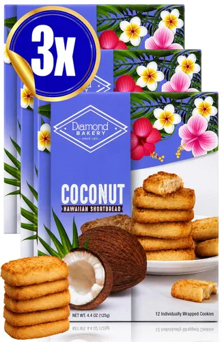 Vista 18 de Galletas de mantequilla de macadamia hawaiana, brownie (4.0 onzas)
