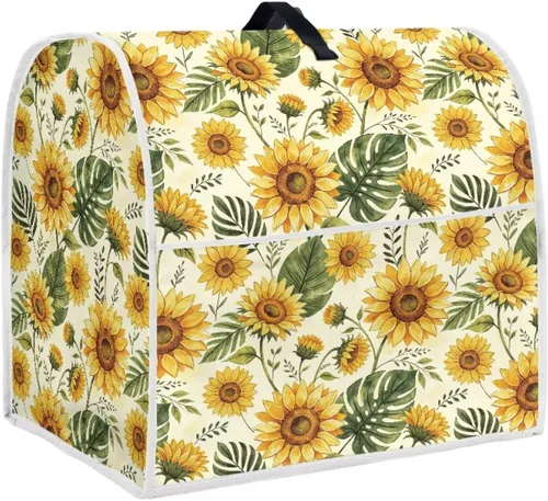 Vista 16 de Dreaweet Fall Pumpkin Print Kitchen Mixer Covers for Stand Mixer 4.5-5 qt, Kitchen Aid Accessories and Attachments, Washable