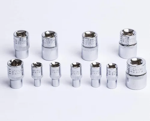 Vista 4 de 11 Pc E-Torx hembra Star Drive Sockets Set CR-V Acero E4 - E20