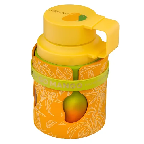 Vista 3 de Armaf Odyssey Go Mango Tropical Collection – Colección Frutal, Ambar, Vainilla – Eau de Parfum Spray Fragancia de Larga Duración para Unisex, 3.4