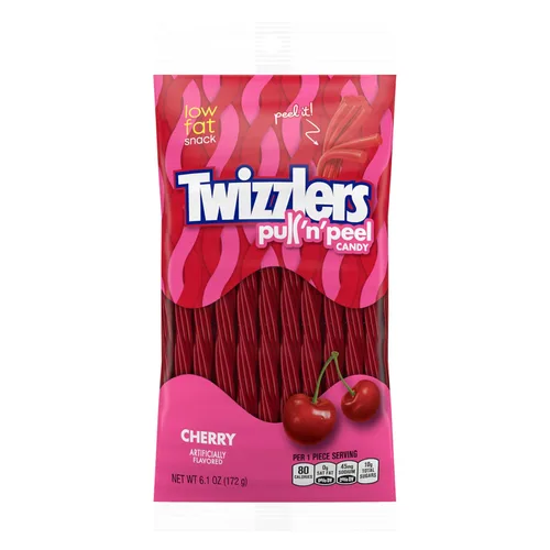 Vista 2 de Twizzlers bocaditos sabor cereza