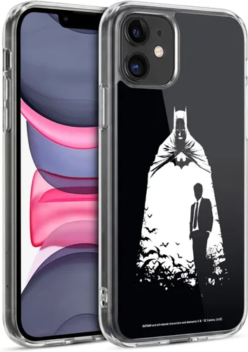 Vista 121 de Head Case Designs Officially Licensed Batman DC Comics Alter Ego Bats Duality Gel Case [Military Grade Protection] Compatible with Apple iPhone 7