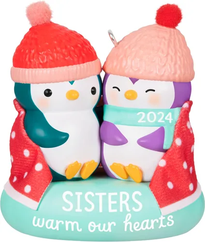 Vista 9 de Adorno de Navidad colgante Hallmark Keepsake 2023, arraigado en amor, regalo de cactus para hermana