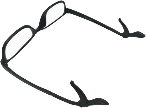 Vista 5 de Soporte de correa deportiva para gafas, retenedor de gafas para niños y adultos, soporte antideslizante de silicona para piezas de lentes, gancho