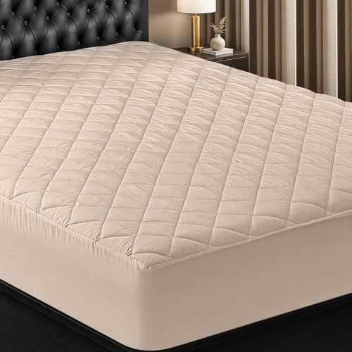 Vista 10 de Utopia Bedding - Funda acolchada para colchón individual, tamaño individual, protector y cubierta de colchón elástico con bolsillo profundo que se
