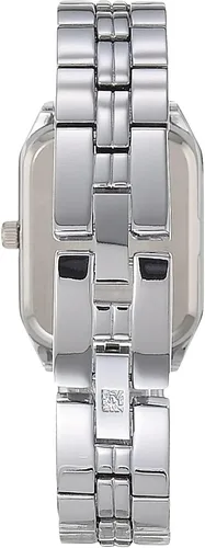 Vista 2 de Anne Klein - Reloj de pulsera para mujer, PlateadoNegro