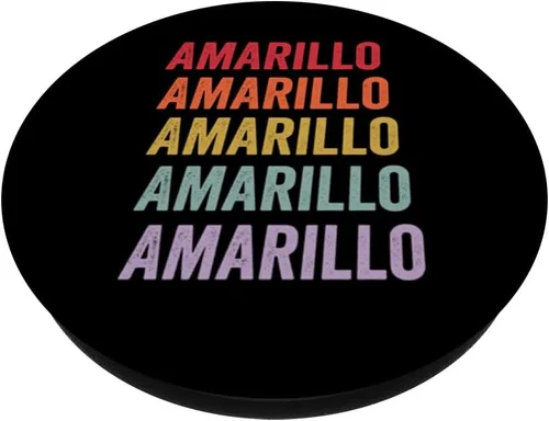 Vista 2 de Amarillo PopSockets Adhesivo PopGrip