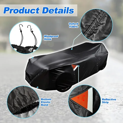 Vista 2 de 107524 Cubierta completa para Polaris Slingshot 2015-2017, Slingshot Grand Touring LE 2018, Slingshot S 2018, Slingshot SL 2015-2018, Slingshot SL