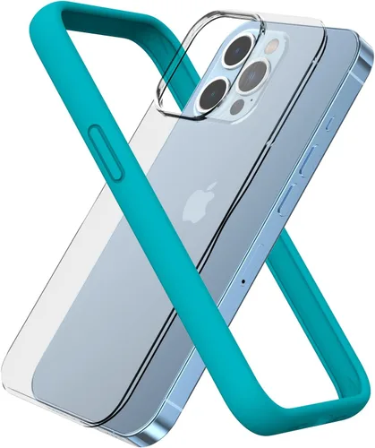 Vista 23 de Funda protectora compatible con iPhone 13 Pro Max de 6.7 pulgadas, protección de borde elevado, antihuellas, antihuellas, funda protectora suave