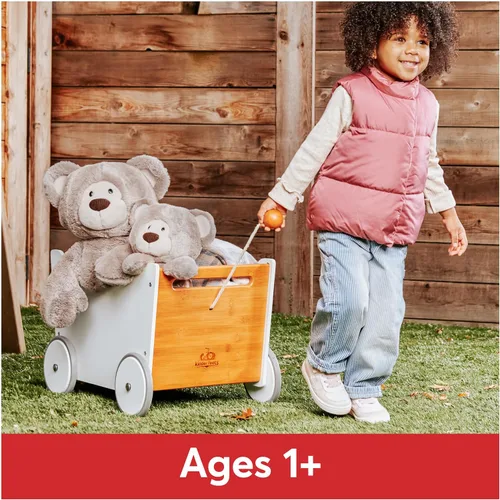 Vista 5 de GUND Mukki - Oso de peluche, animal de peluche prémium para edades de 1 año en adelante, marrón/crema, 10 pulgadas