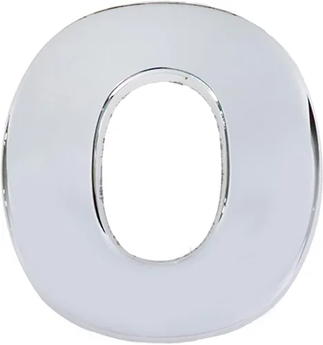 Vista 21 de Modengzhe 3D Metal Emblema de Coche Número 9 Adhesivo Cromado Aleación de Zinc Placa de Automóvil Decal