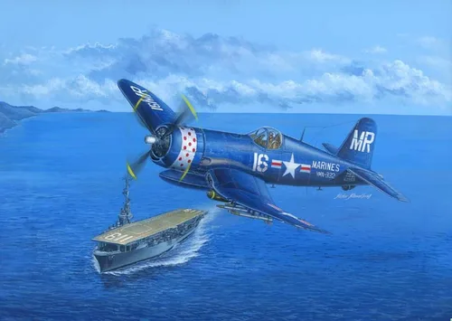 Vista 2 de Hobby Boss Kit de montaje Corsair F4U-4B