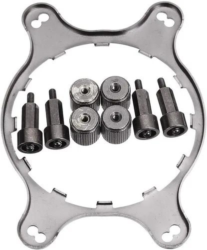 Vista 4 de AM4 AMD Soporte de montaje Cool Water Series Kit para Hydro H45 H55 H60 H75 (Plata)