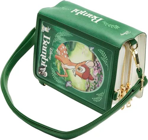 Vista 4 de Loungefly BOLSA CORPORAL CONVERTIBLE DE BAMBI DE DISNEY CLASSIC BOOKS