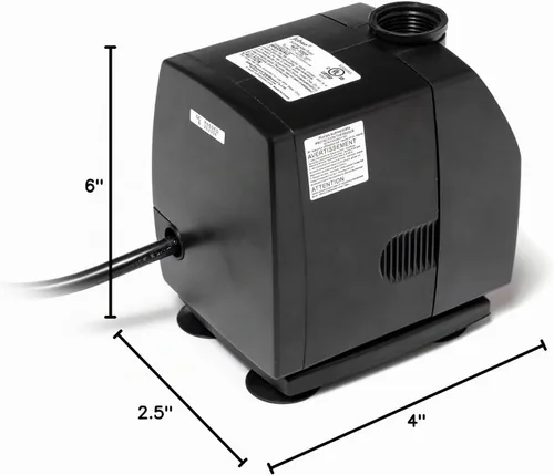 Vista 6 de Bomba sumergible Jebao WP-2000, 530 GPH