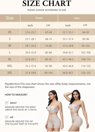 Vista 6 de SHAPSHE Faja moldeadora para mujer, pantalones cortos con control de abdomen, moldeadores de cuerpo, cintura alta, levantadores de glúteos, muslos
