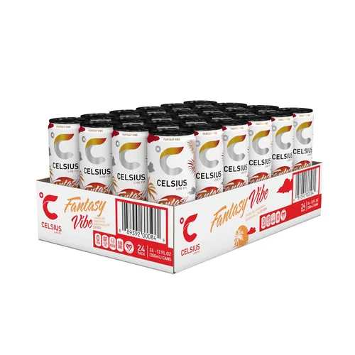 Vista 9 de CELSIUS Naranja Espumosa, Bebida Energética Esencial Funcional de 12 onzas líquidas (paquete de 4)