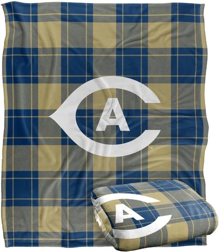 Vista 223 de LOGOVISION St John's University Campus Plaid Spirit Silky Touch Manta súper suave 36 x 58 pulgadas
