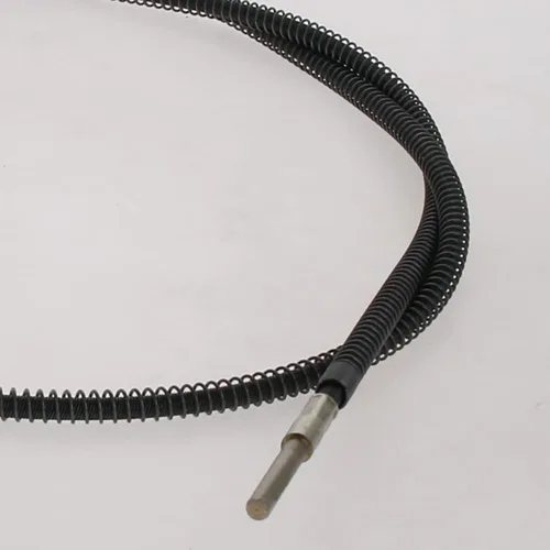 Vista 8 de Bettomshin 1 herramienta giratoria de eje flexible de 39 pulgadas de longitud, cable de eje flexible de núcleo interior de 3/16 pulgadas para prensa