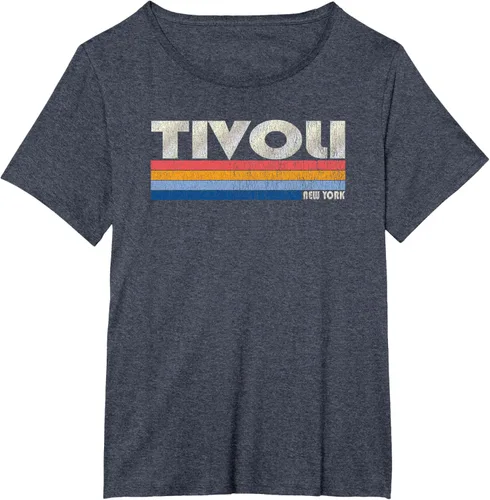 Vista 73 de Camiseta vintage de los años 80 estilo Tivoli NY
