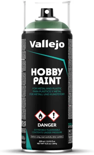 Vista 8 de Vallejo - Pintura en aerosol para afición Fantasy Color Púrpura Alien 400 ml (13.5 fl.oz.) Crea un acabado mate y autonivelante perfecto