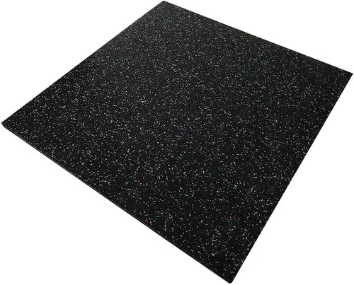 Vista 5 de RevTime Alfombrillas antivibración, 28 x 28 pulgadas, alfombrillas de goma de 5/8 pulgadas (0.591 in) de grosor, anti-caminar, antimovimiento