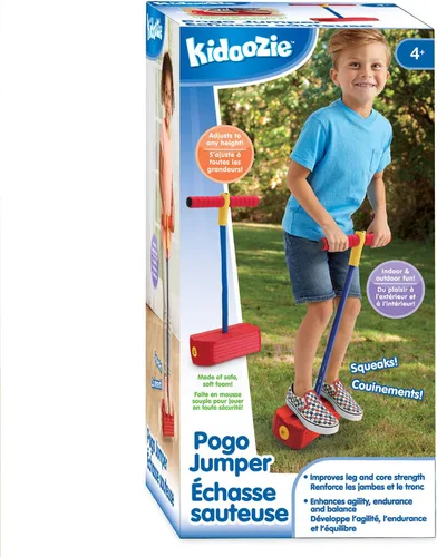 Vista 6 de Kidoozie Puente de espuma Pogo - Juego en interiores y exteriores - Fomenta un estilo de vida activo - Hace sonidos chirriantes, capacidad de 250