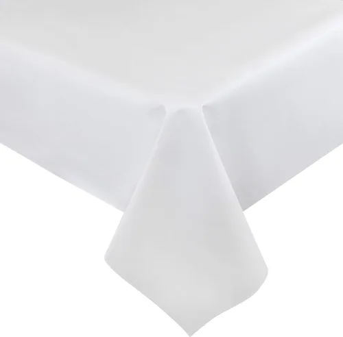 Vista 7 de Protector de mesa de alta calidad, protección superior contra derrames, arañazos y calor, mantel de vinilo reutilizable con respaldo de franela